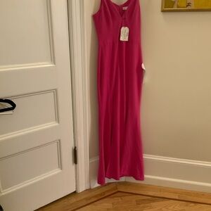 Dress the Population Fuchsia Maxi Dress